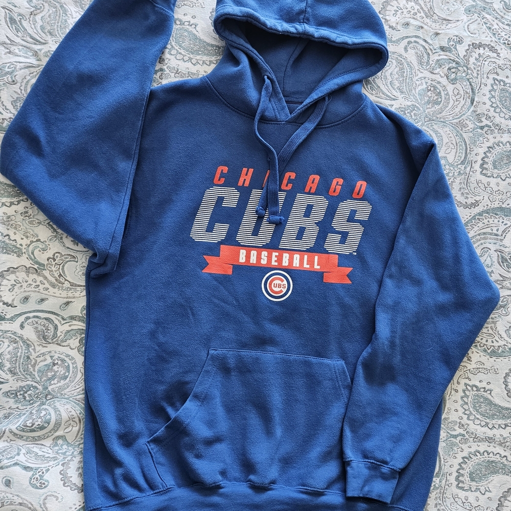 Chicago Cubs Blue Hoodie